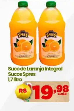 Ultrabox Suco de Laranja Integral Sucos Spres oferta