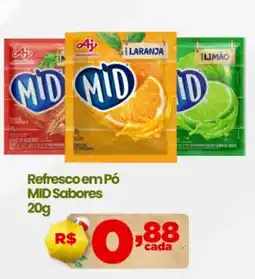 Ultrabox Refresco em Pó MID Sabores oferta