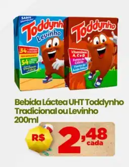 Ultrabox Bebida Láctea UHT Toddynho Tradicional ou Levinho oferta