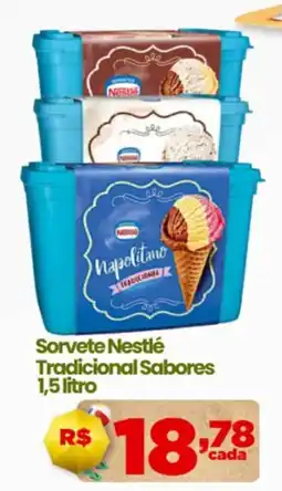 Ultrabox Sorvete Nestlé Tradicional Sabores oferta