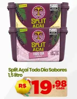 Ultrabox Split Açaí Todo Dia Sabores oferta