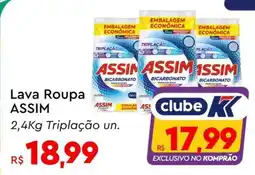 Komprao Atacadista Lava Roupa ASSIM oferta
