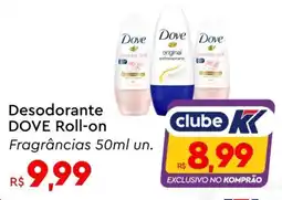 Komprao Atacadista Desodorante DOVE Roll-on Fragrâncias oferta