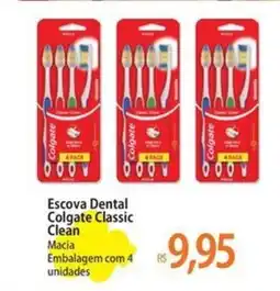Atacadão Escova Dental Colgate Classic Clean oferta