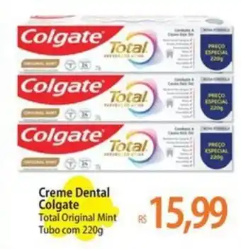 Creme Dental Colgate Total Original Mint Tubo