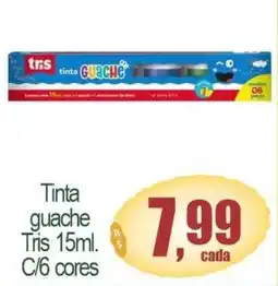 Super Apolo Tinta guache Tris oferta
