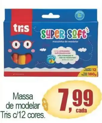 Massa de modelar Tris