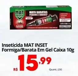 Althoff Supermercados Inseticida MAT INSET Formiga/Barata Em Gel Caixa oferta