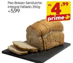 Brasão Supermercados Pao Brasao Sanduiche Integral Fatiado oferta
