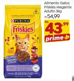 Brasão Supermercados Alimento Gatos Friskies Megamix Adulto oferta