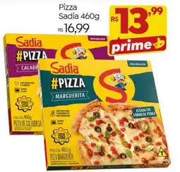 Brasão Supermercados Pizza Sadia oferta