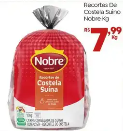 Brasão Supermercados Recortes De Costela Suino Nobre oferta
