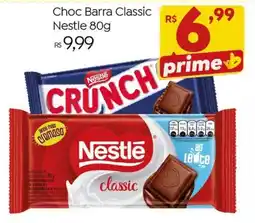 Brasão Supermercados Choc Barra Classic Nestle oferta