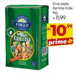 Brasão Supermercados Erva Mate Familia Folle oferta