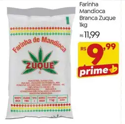 Brasão Supermercados Farinha Mandioca Branca Zuque oferta