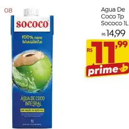 Brasão Supermercados Agua De Coco Tp Sococo oferta