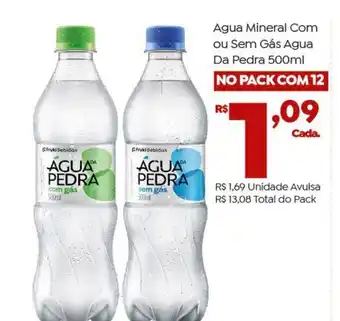 Brasão Supermercados Agua Mineral Com ou Sem Gás Agua Da Pedra oferta