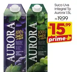 Brasão Supermercados Suco Uva Integral Tp Aurora oferta
