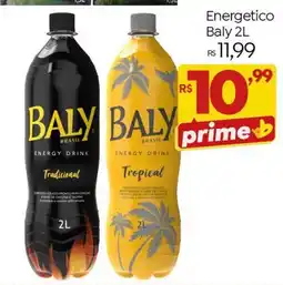 Brasão Supermercados Energetico Baly oferta
