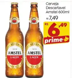 Brasão Supermercados Cerveja Descartavel Amstel oferta