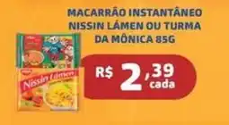 Bahamas Supermercados Macarrão instantâneo nissin lámen ou turma da mônica oferta