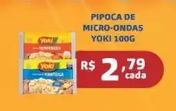 Bahamas Supermercados Pipoca de micro-ondas yoki oferta