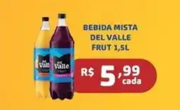 Bahamas Supermercados Bebida mista del valle frut oferta