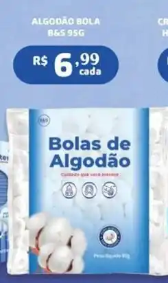 Bahamas Supermercados Algodão bola b&s oferta