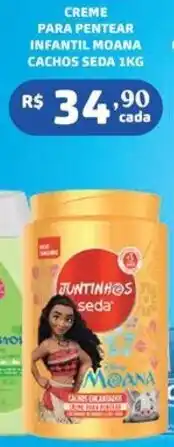Bahamas Supermercados Creme para pentear infantil moana cachos seda oferta