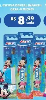 Bahamas Supermercados Escova Dental Infantil Oral-B Mickey oferta