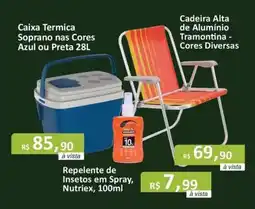 Copercana Caixa Termica Soprano nas Cores Azul ou Preta oferta