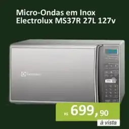 Copercana Micro-ondas em Inox Electrolux MS37R 27L 127v oferta