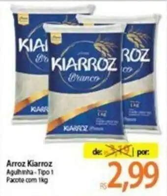 Atacadão Arroz Kiarroz 1kg oferta