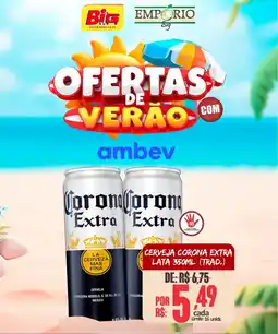 Big Supermercados Cerveja corona extra lata (trad.) oferta