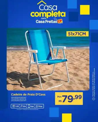 Cadeira de Praia D'Casa