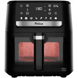 Benoit Fritadeira Elétrica Air Fryer Philco PAF95A Redstone 9,5L 1800W oferta