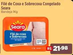 Ultrabox Filé de Coxa e Sobrecoxa Congelado Seara oferta