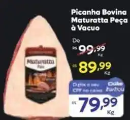 Picanha Bovina Maturatta Peça a Vacuo