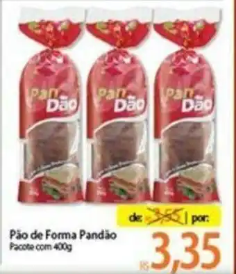 Atacadão Pao De Forma Pandao 400g oferta