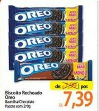 Atacadão Biscoito Recheado Oreo 270g oferta