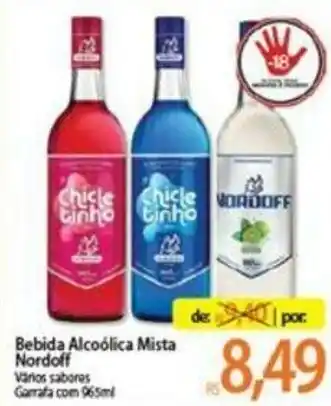 Atacadão Bebida Alcoolica Mista Nordoff 965ml oferta