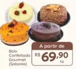 Barbosa Supermercados Bolo Confeitado Gourmet (Sabores) oferta