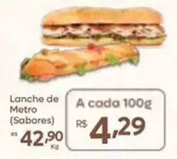 Barbosa Supermercados Lanche de Metro (Sabores) oferta