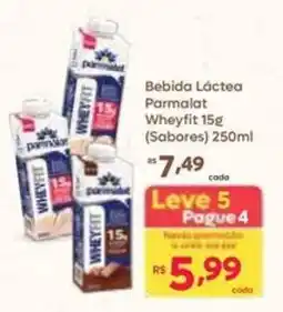 Barbosa Supermercados Bebida Láctea Parmalat Wheyfit 15g (Sabores) oferta
