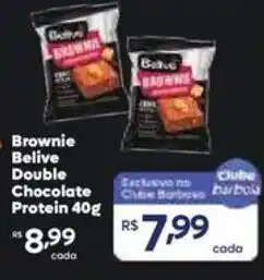 Barbosa Supermercados Brownie Belive Double Chocolate Protein oferta