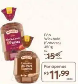 Barbosa Supermercados Pão Wickbold (Sabores) oferta