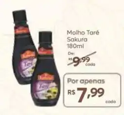 Barbosa Supermercados Molho Tarė Sakura oferta