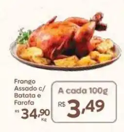 Barbosa Supermercados Frango Assado c/ Batata e Farofa oferta
