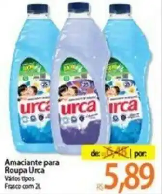 Atacadão Amaciante para Roupa Urca 2L oferta