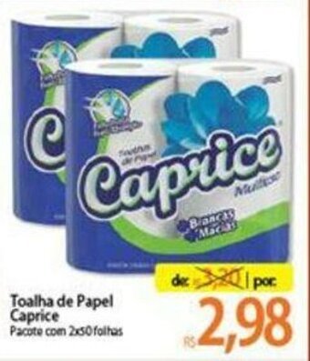 Atacadão Toalha de Papel Caprice oferta